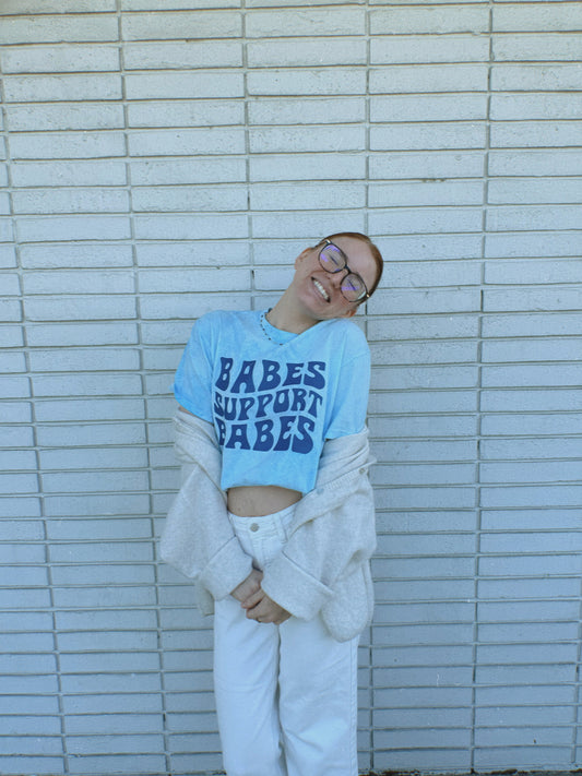 Babes Blue on Blue Tie-Dye