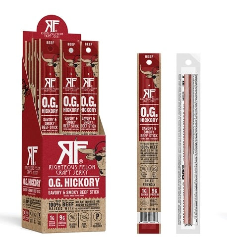 Righteous Felon Beef Sticks