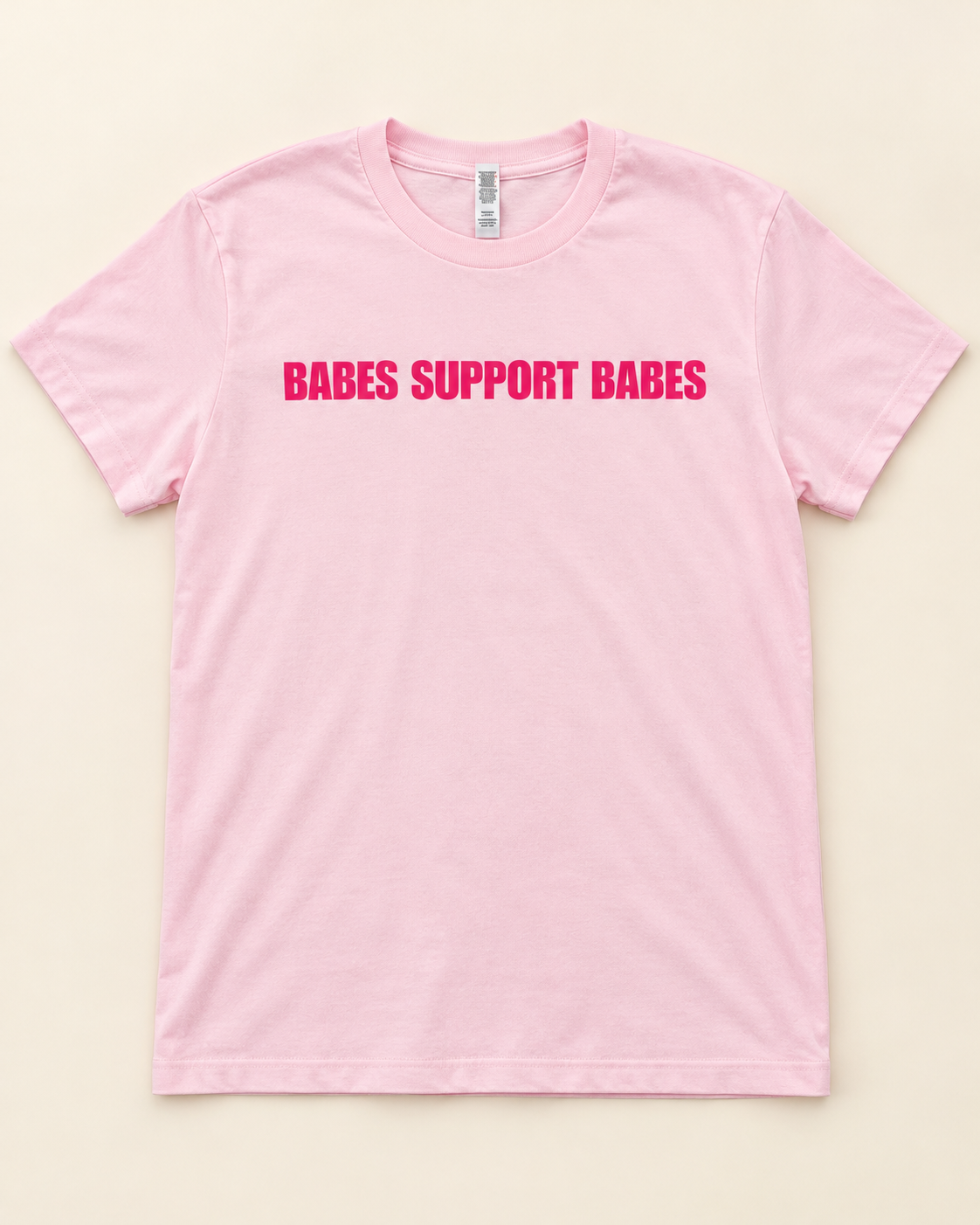 Babes Support Babes Across (pink)