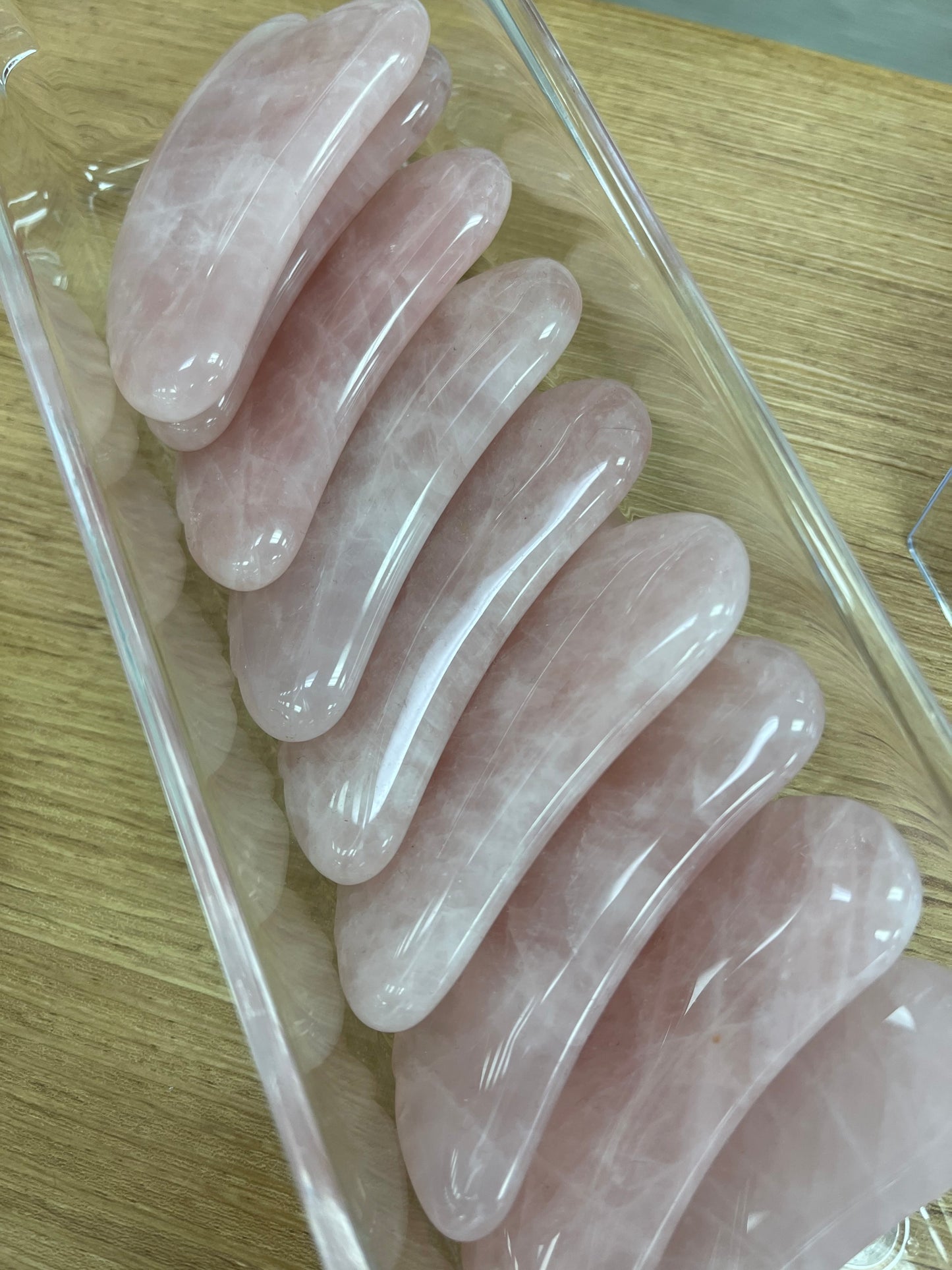 Rose Quartz Gua sha Stones