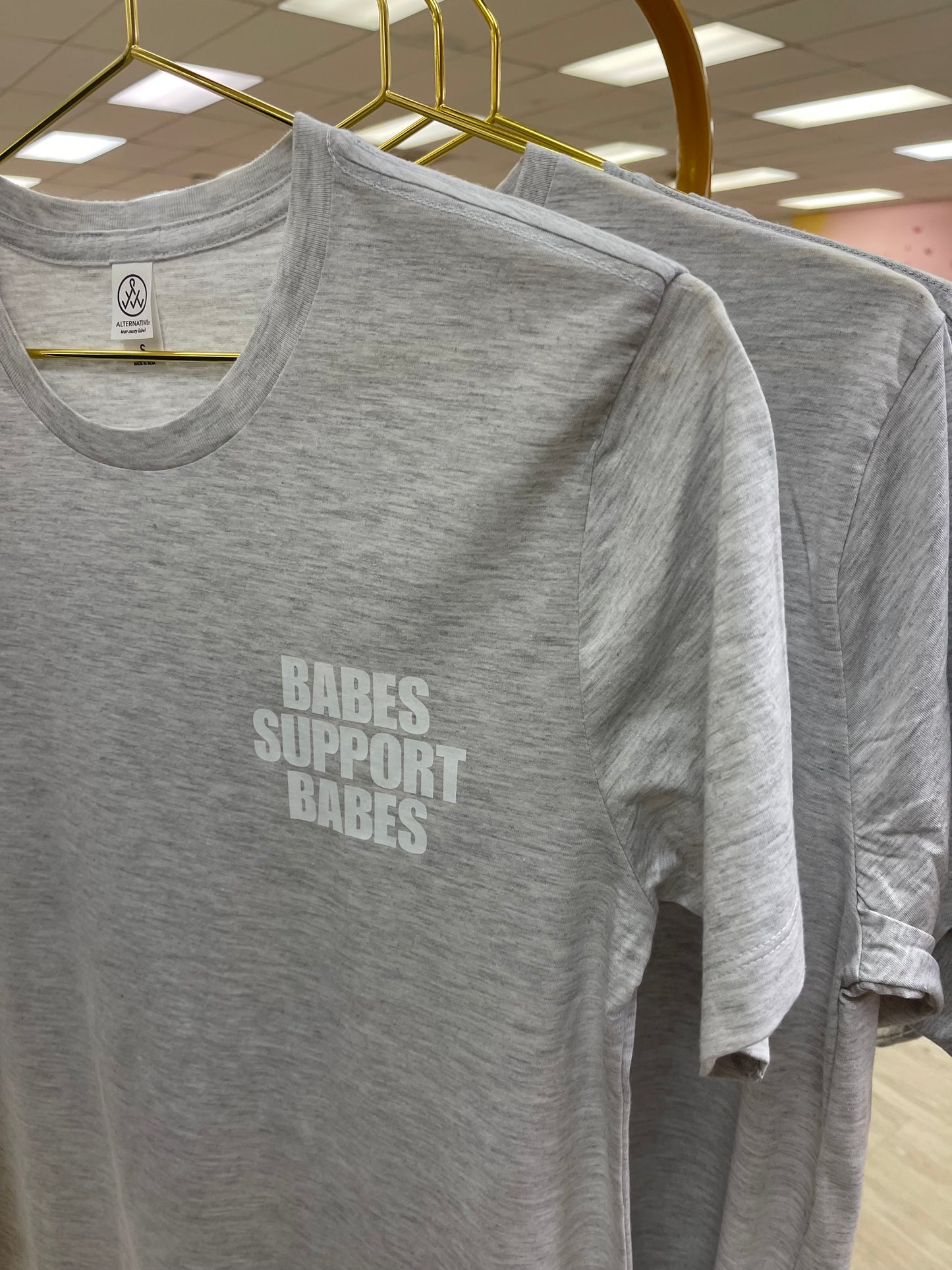 Light Grey Babes Support Babes