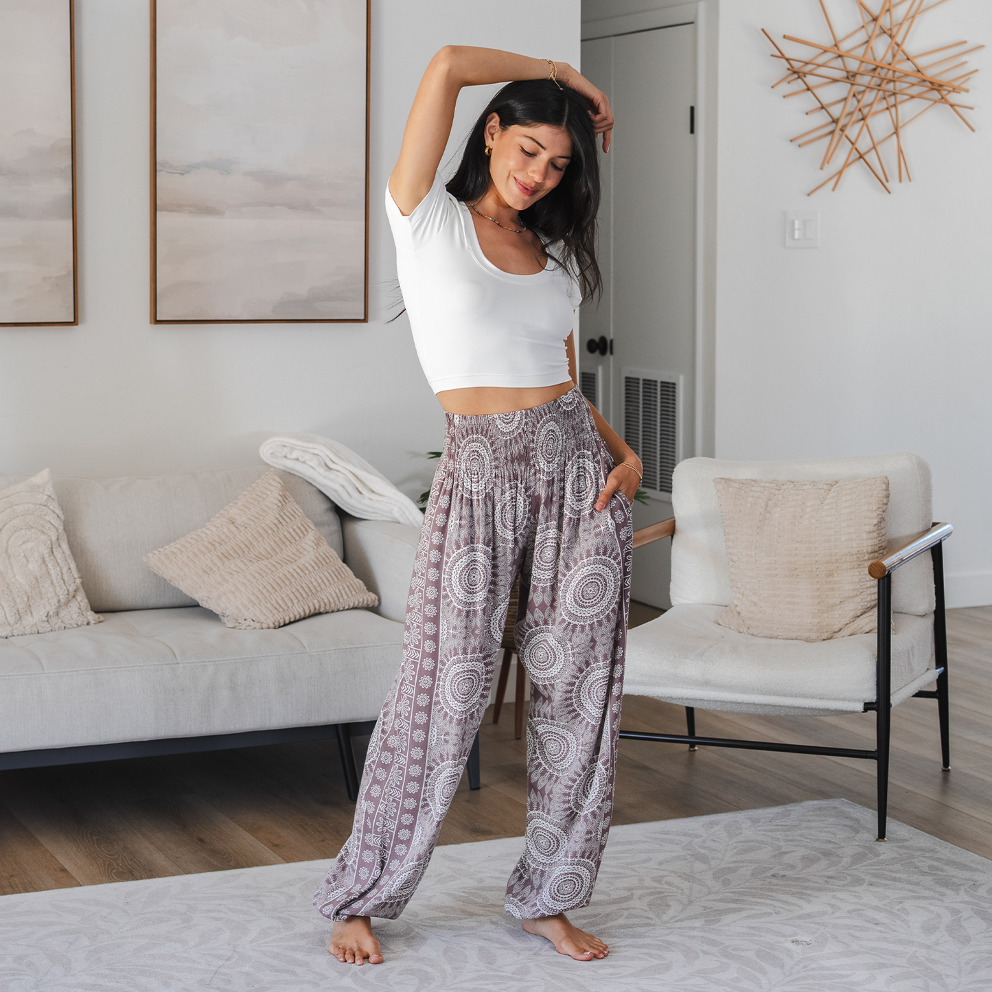 Nosara Harem Pants with Pockets