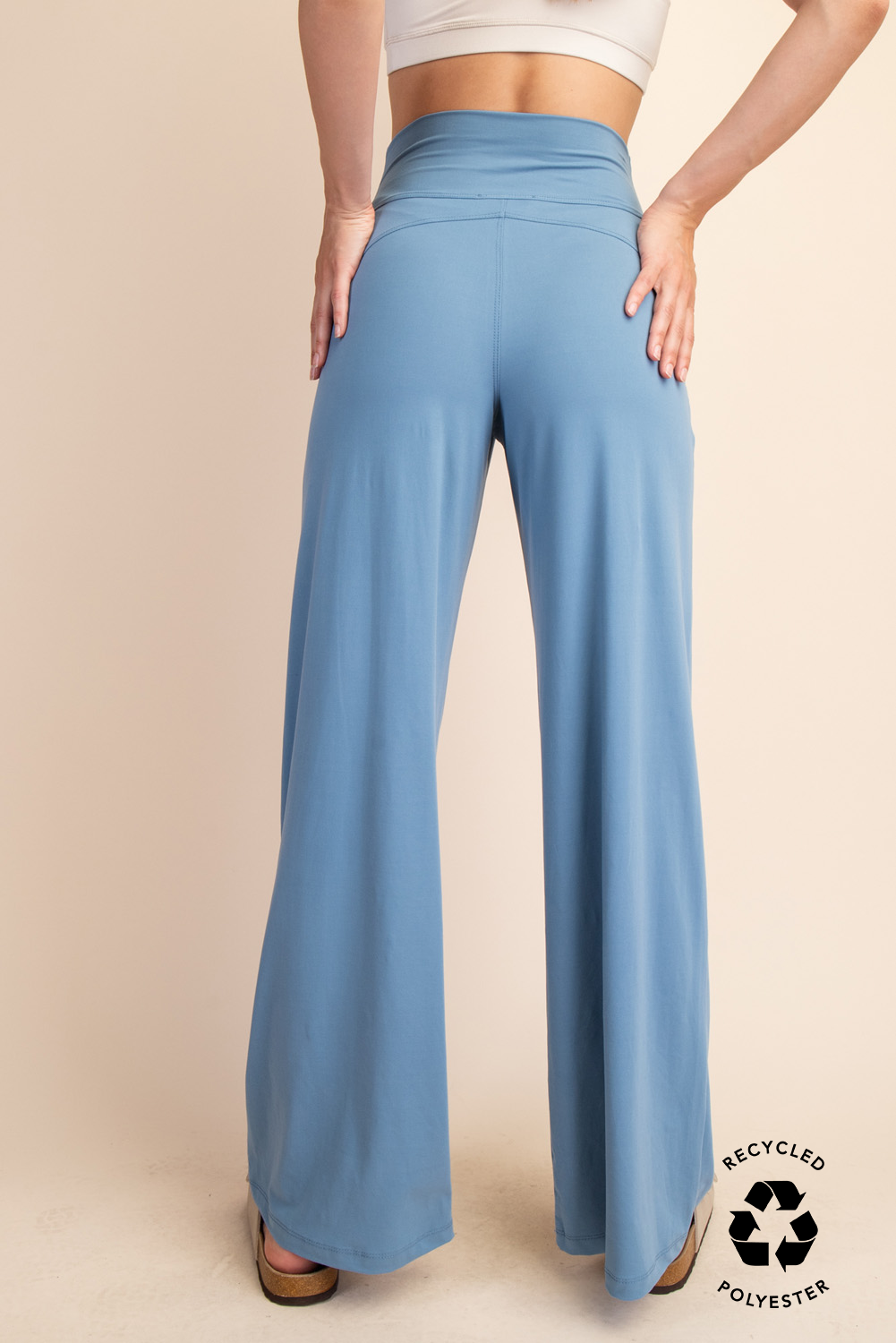 Butter V Waist Wide Pant