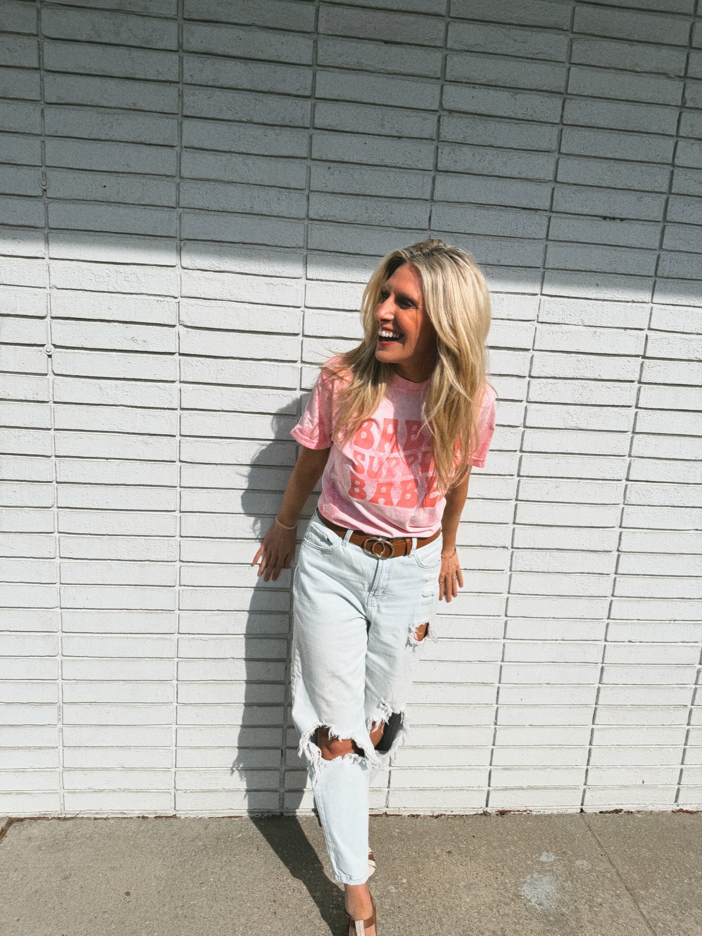 Babes Pink on Pink Tie-Dye