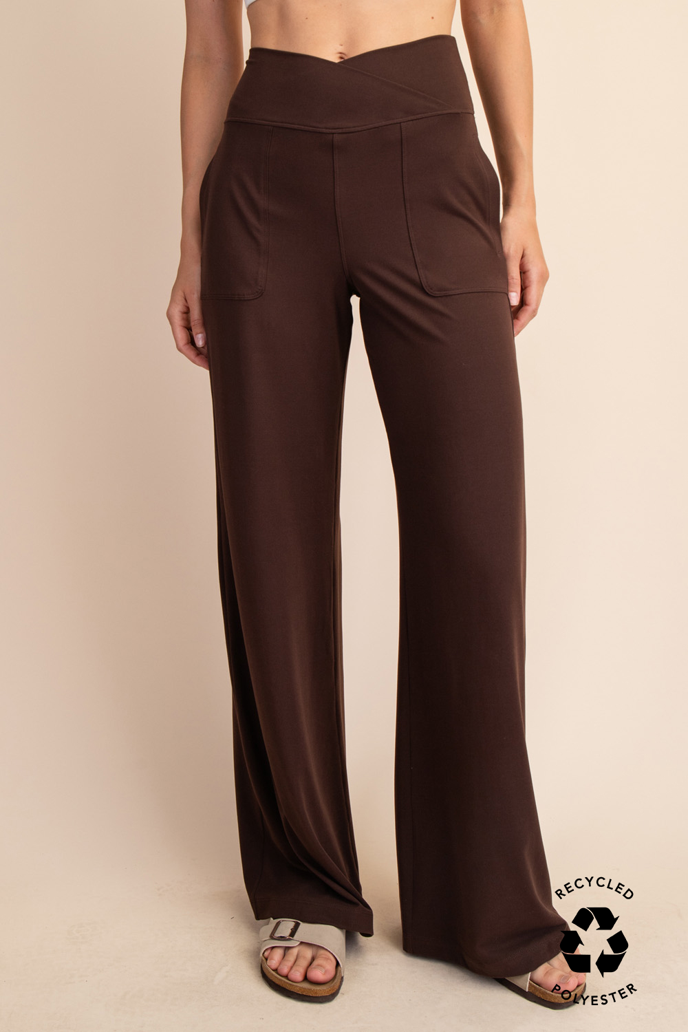 Butter V Waist Wide Pant